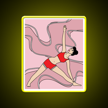 Yoga Meditation Relaxation Yoga Led Neon Sign For Yoga Lovers Rgb Color