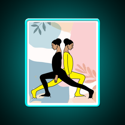 Yoga Meditation Relaxation Yoga Led Neon Sign For Yogis Rgb Color