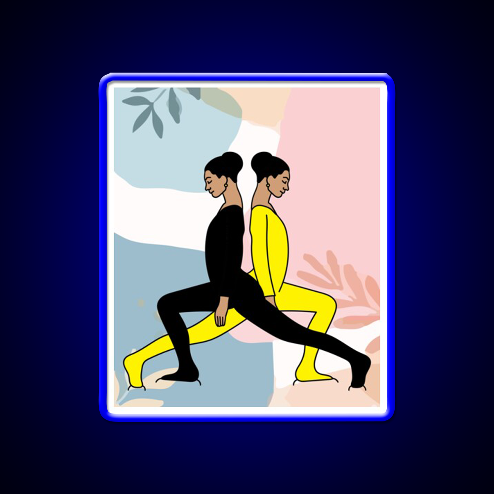 Yoga Meditation Relaxation Yoga Led Neon Sign For Yogis Rgb Color