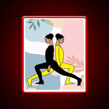 Yoga Meditation Relaxation Yoga Led Neon Sign For Yogis Rgb Color