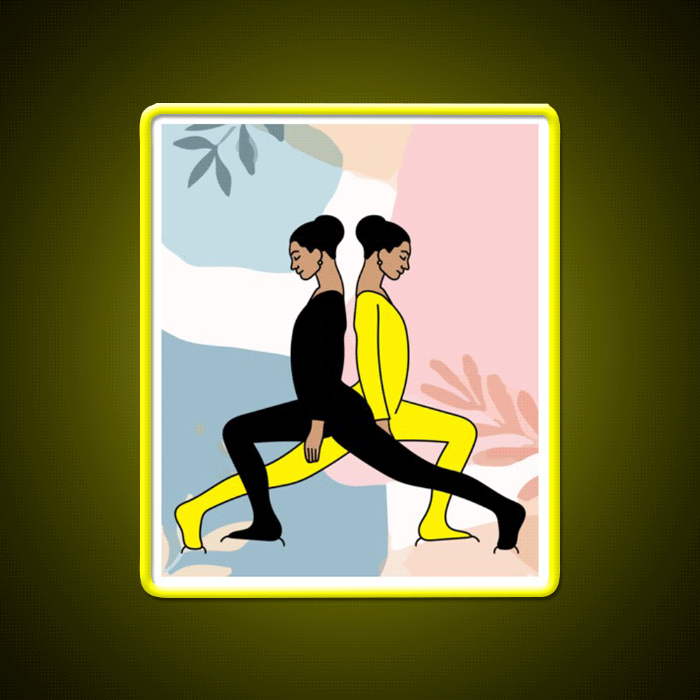 Yoga Meditation Relaxation Yoga Led Neon Sign For Yogis Rgb Color