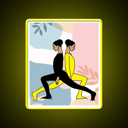 Yoga Meditation Relaxation Yoga Led Neon Sign For Yogis Rgb Color