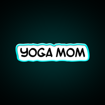Yoga Mom Yoga Led Neon Sign For Wellness Space Rgb Color