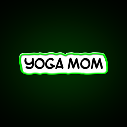 Yoga Mom Yoga Led Neon Sign For Wellness Space Rgb Color