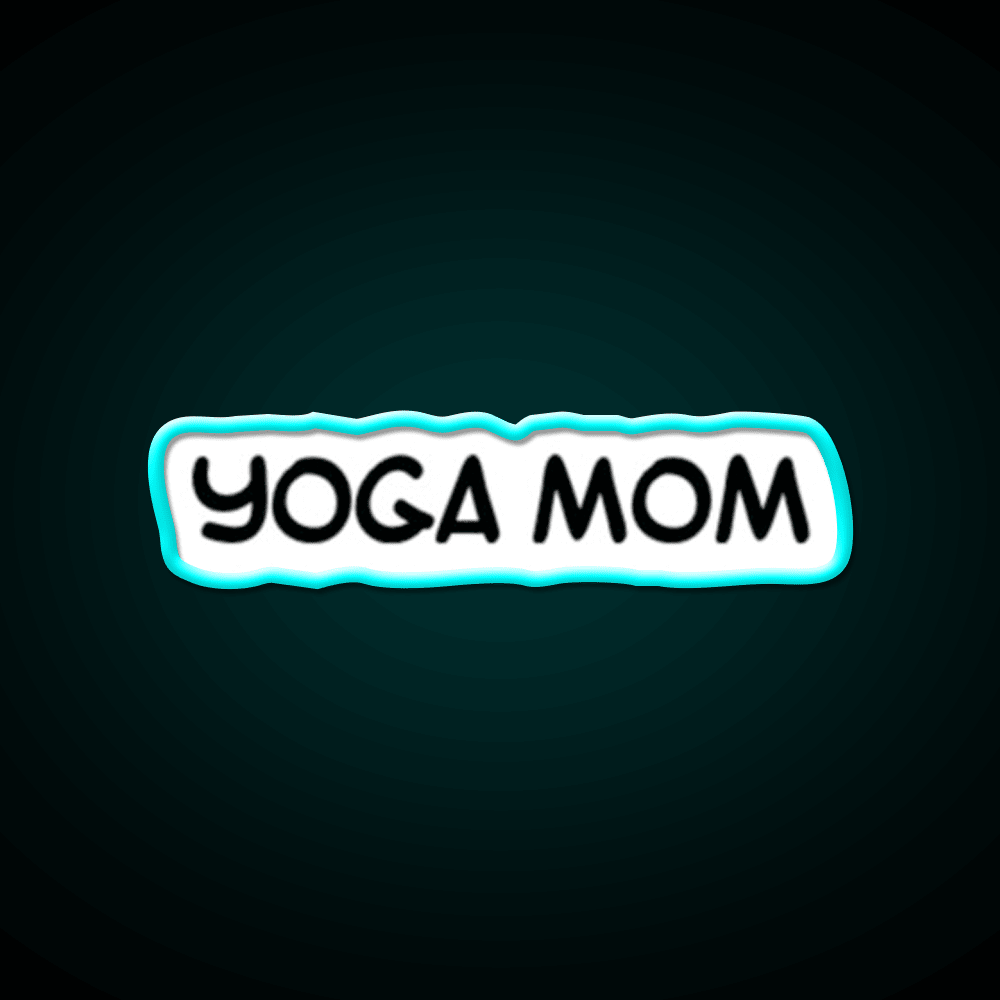 Yoga Mom Yoga Led Neon Sign For Wellness Space Rgb Color - Shineneon