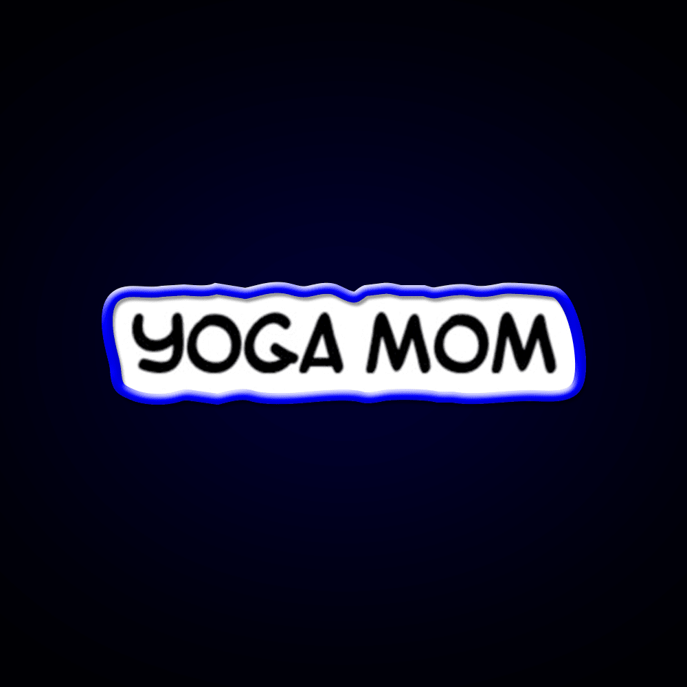 Yoga Mom Yoga Led Neon Sign For Wellness Space Rgb Color - Shineneon