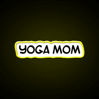 Yoga Mom Yoga Led Neon Sign For Wellness Space Rgb Color - Shineneon