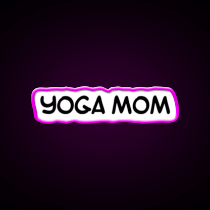 Yoga Mom Yoga Led Neon Sign For Wellness Space Rgb Color - Shineneon