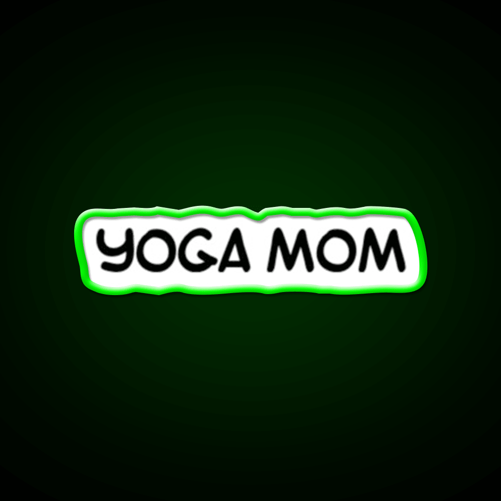 Yoga Mom Yoga Led Neon Sign For Wellness Space Rgb Color - Shineneon