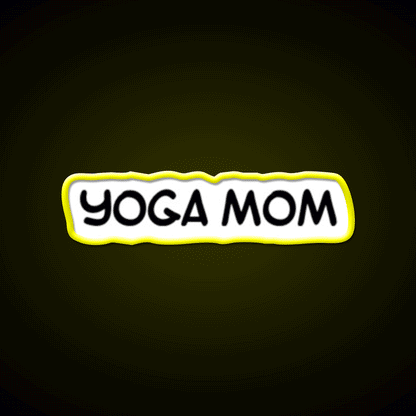 Yoga Mom Yoga Led Neon Sign For Wellness Space Rgb Color