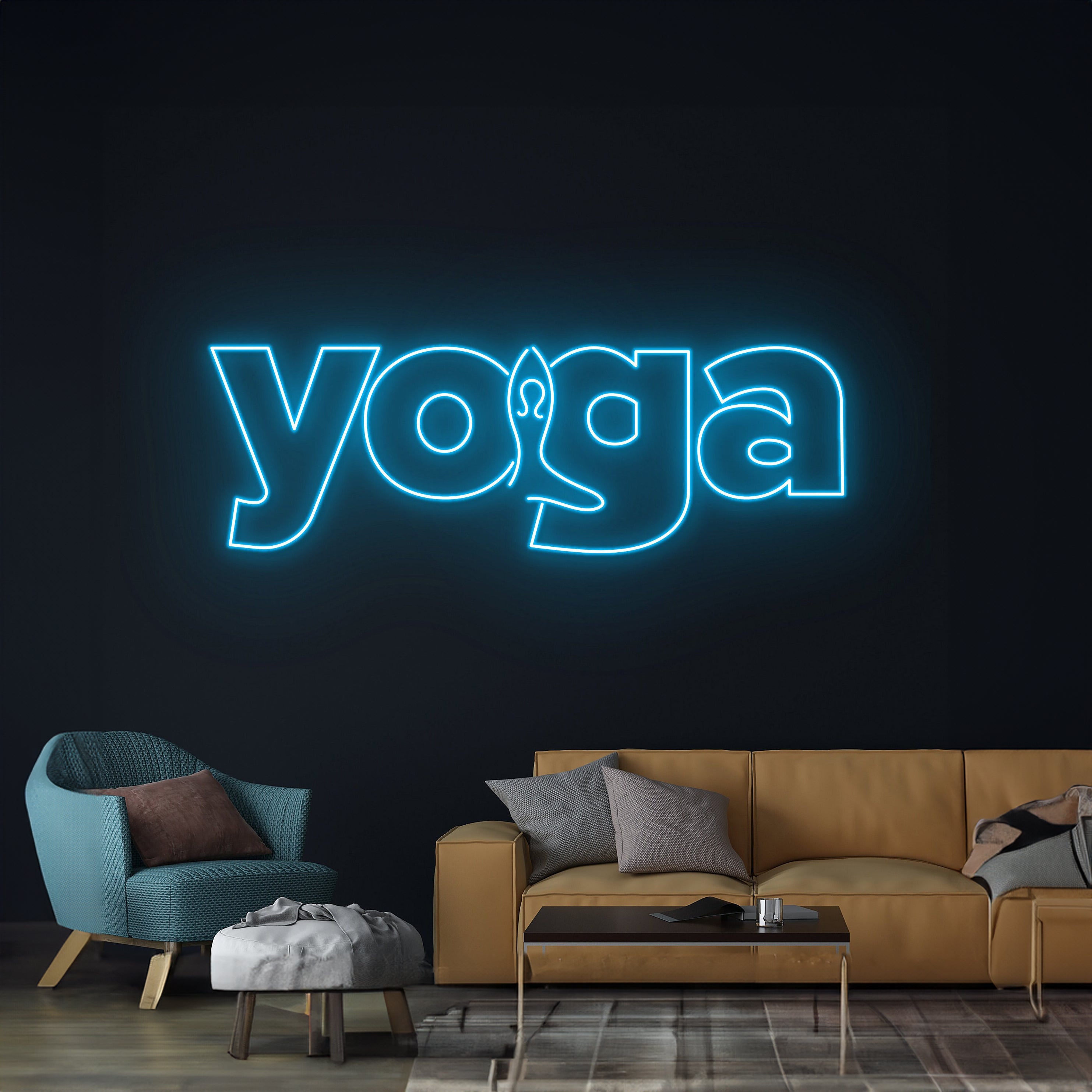 Yoga Neon Sign Fitness Coach Neon Light | Shineneon