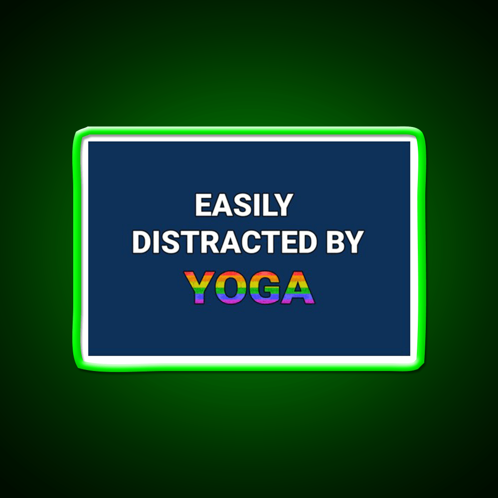 Yoga Pride Yoga Led Neon Sign For Wellness Space Rgb Color - Shineneon