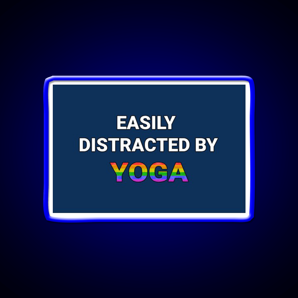 Yoga Pride Yoga Led Neon Sign For Wellness Space Rgb Color - Shineneon