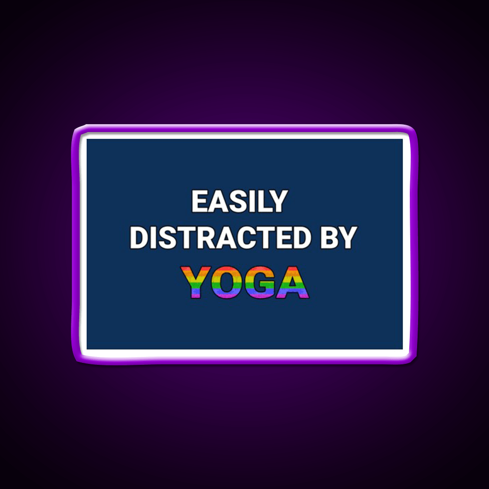 Yoga Pride Yoga Led Neon Sign For Wellness Space Rgb Color - Shineneon
