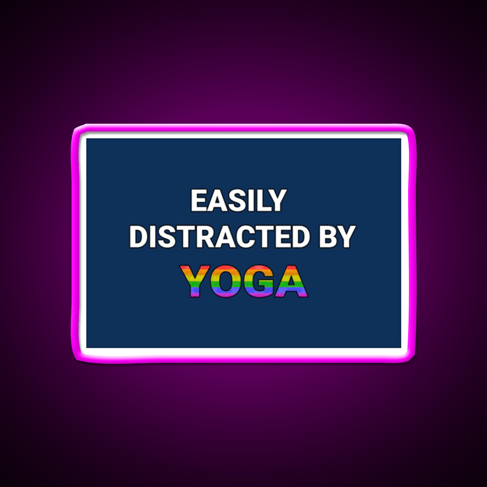 Yoga Pride Yoga Led Neon Sign For Wellness Space Rgb Color - Shineneon
