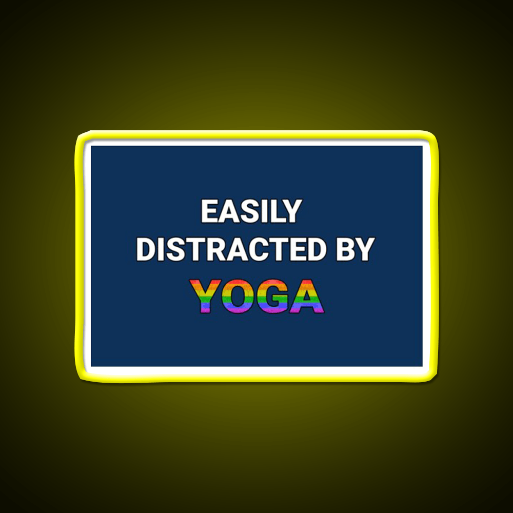 Yoga Pride Yoga Led Neon Sign For Wellness Space Rgb Color - Shineneon