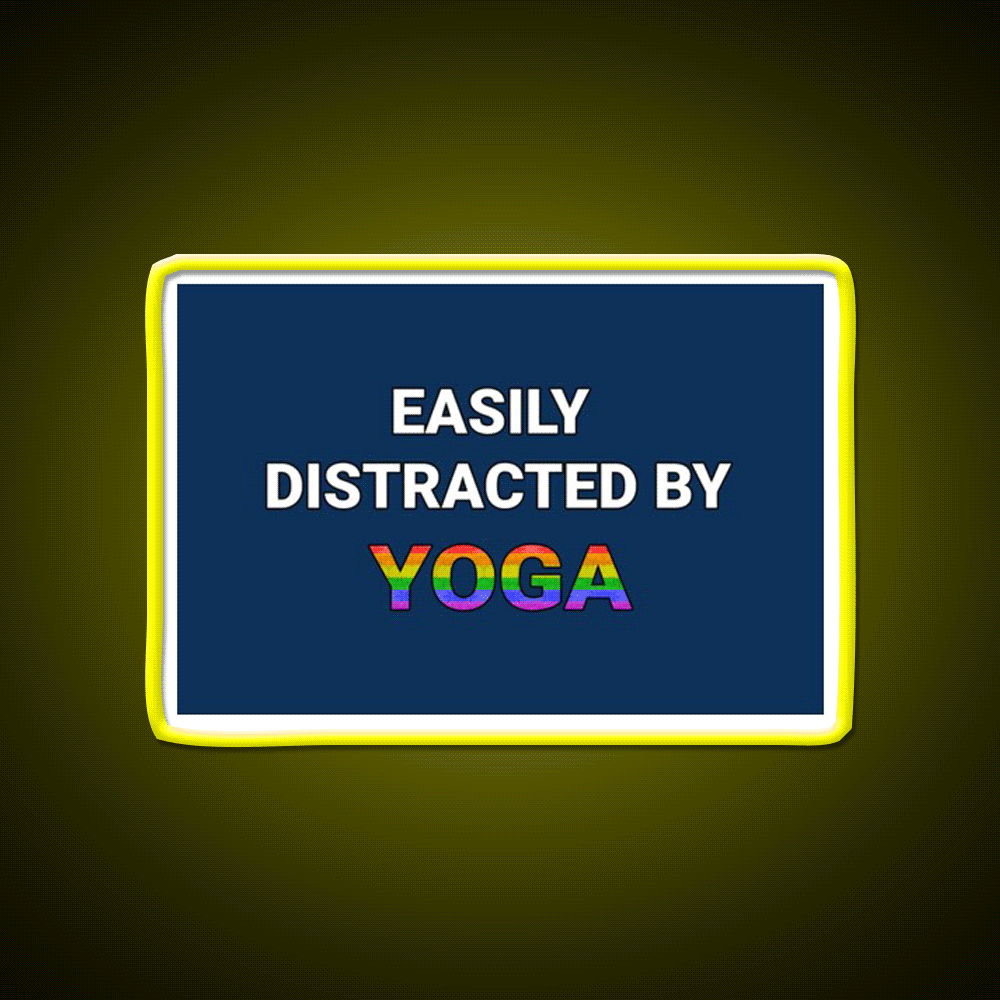 Yoga Pride Yoga Led Neon Sign For Wellness Space Rgb Color