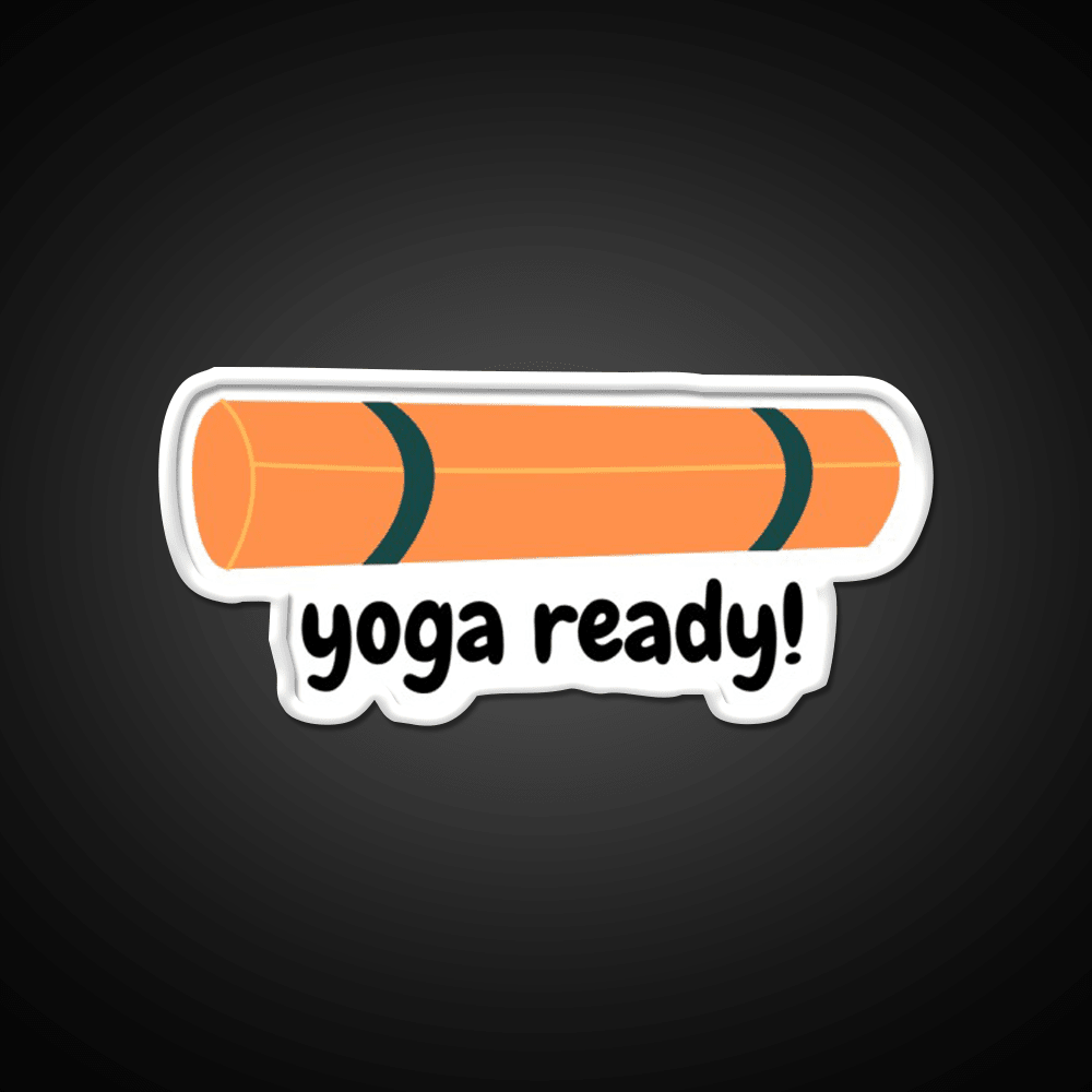 Yoga Ready Yoga Led Neon Sign For Wellness Space Yoga Studio Rgb Color - Shineneon