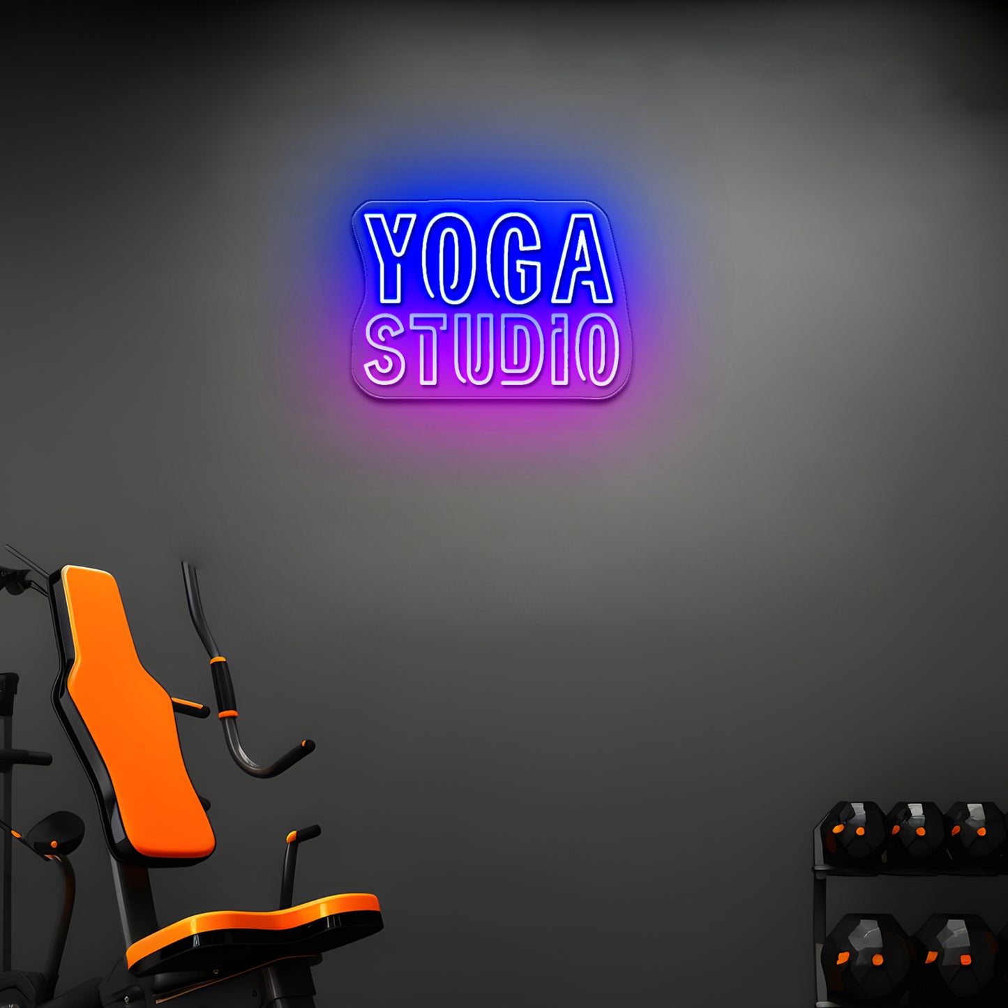 Yoga Studio Gym Neon Sign