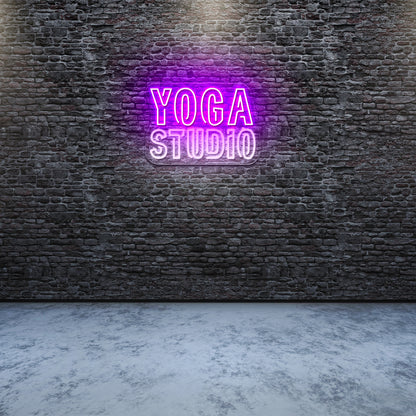 Yoga Studio Gym Neon Sign