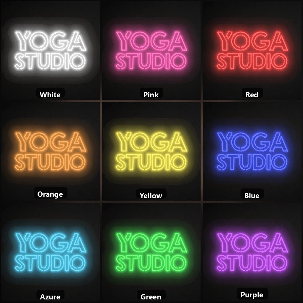 Yoga Studio LED Neon Sign - Shineneon