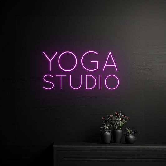 Yoga Studio Neon Sign