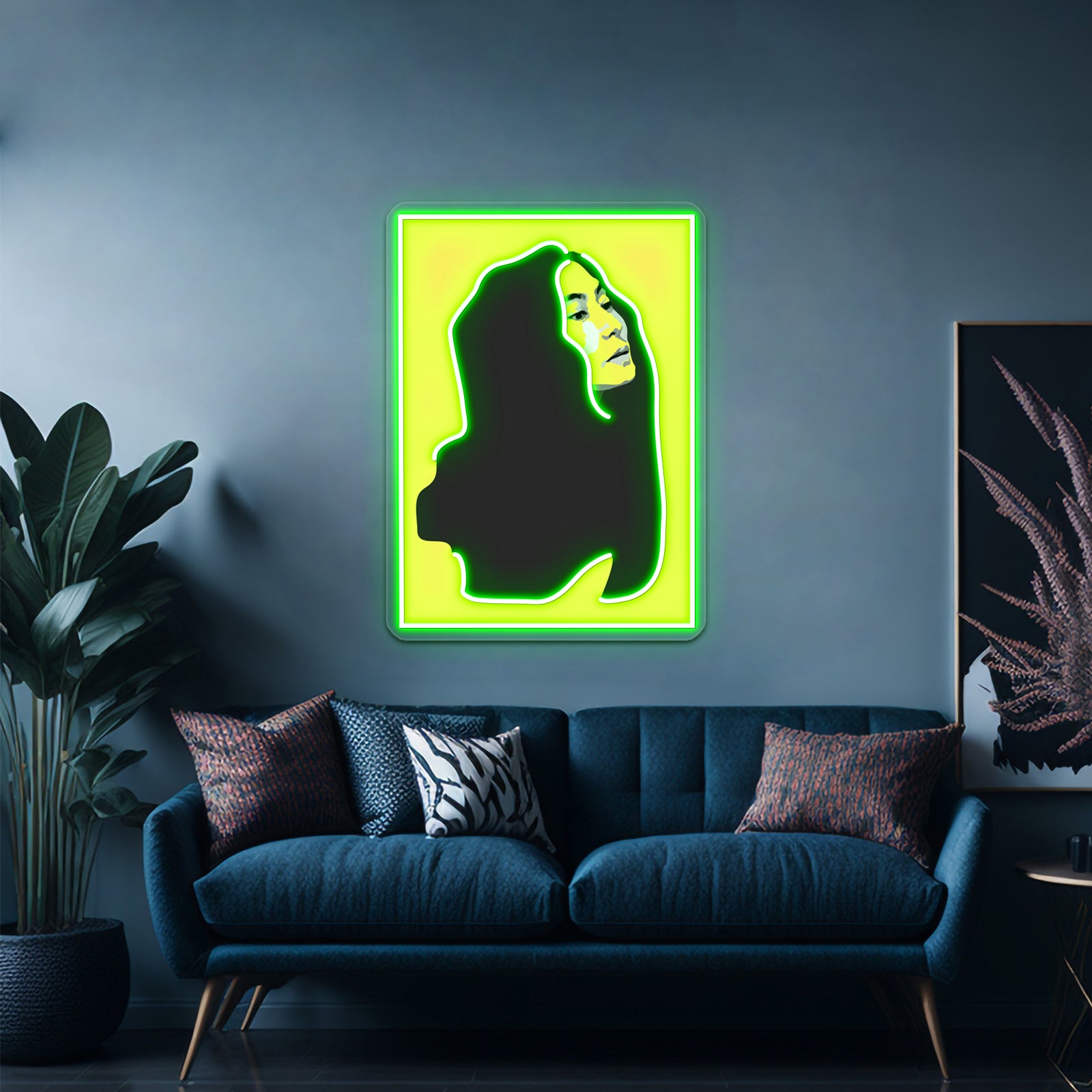 Yoko Ono Pop Style Artwork Led Neon Signs | Shineneon