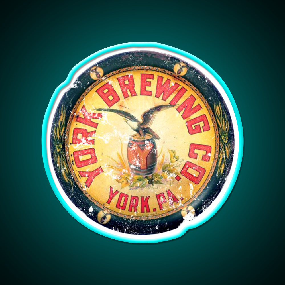 York Beer Bar Decor Led Neon Sign Rgb Color - Size and dimension reference