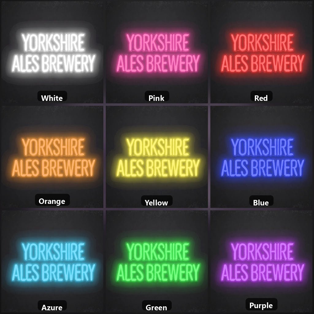 Yorkshire Ales Brewery LED Neon Sign - Shineneon