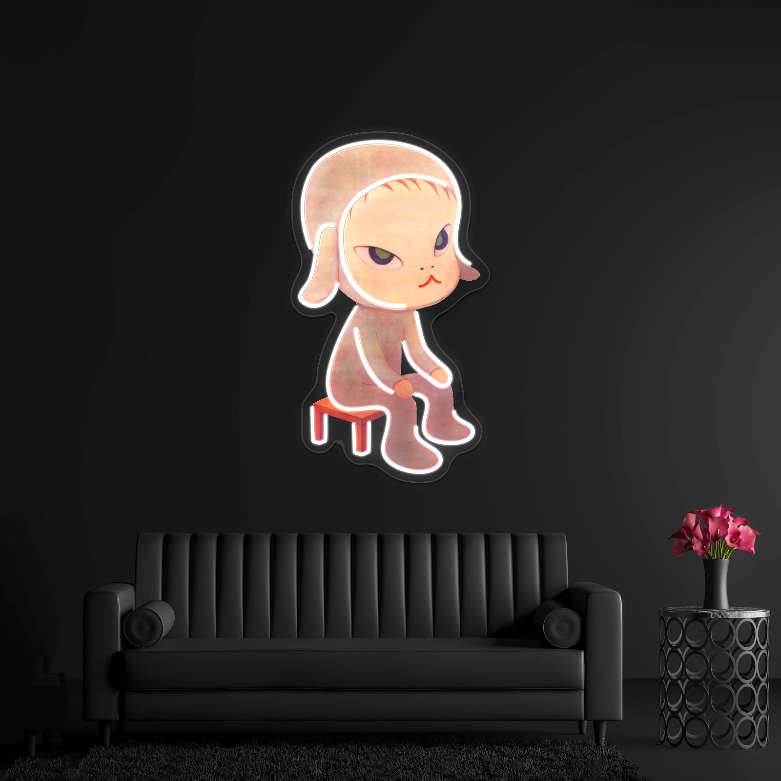 Yoshitomo Nara Pop Art Oshitomo Nara Artwork Led Neon Signs | Shineneon