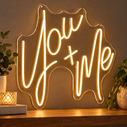 You And Me LED Neon Sign - Shineneon