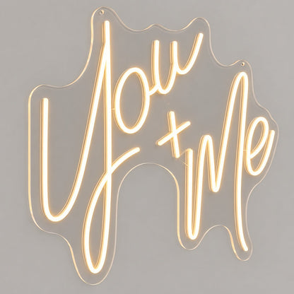 You And Me LED Neon Sign - Shineneon