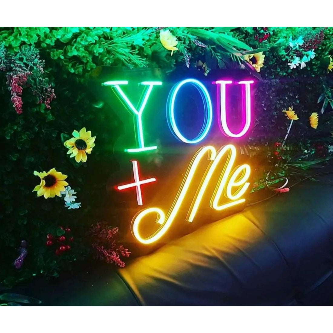 You And Me Led Sign Business Neon Sign Wall Decor