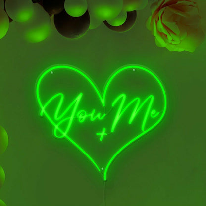 You And Me Neon Sign For Wall Decor | Shineneon