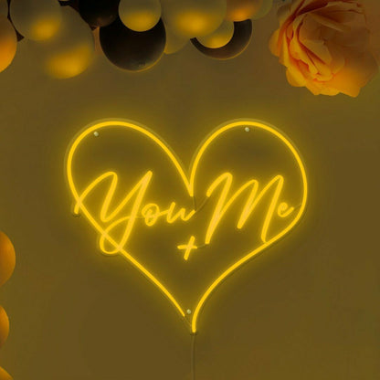 You And Me Neon Sign For Wall Decor | Shineneon