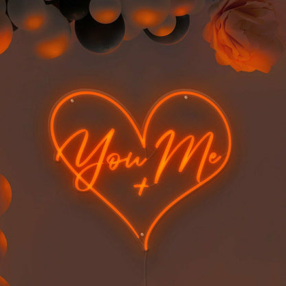 You And Me Neon Sign For Wall Decor | Shineneon
