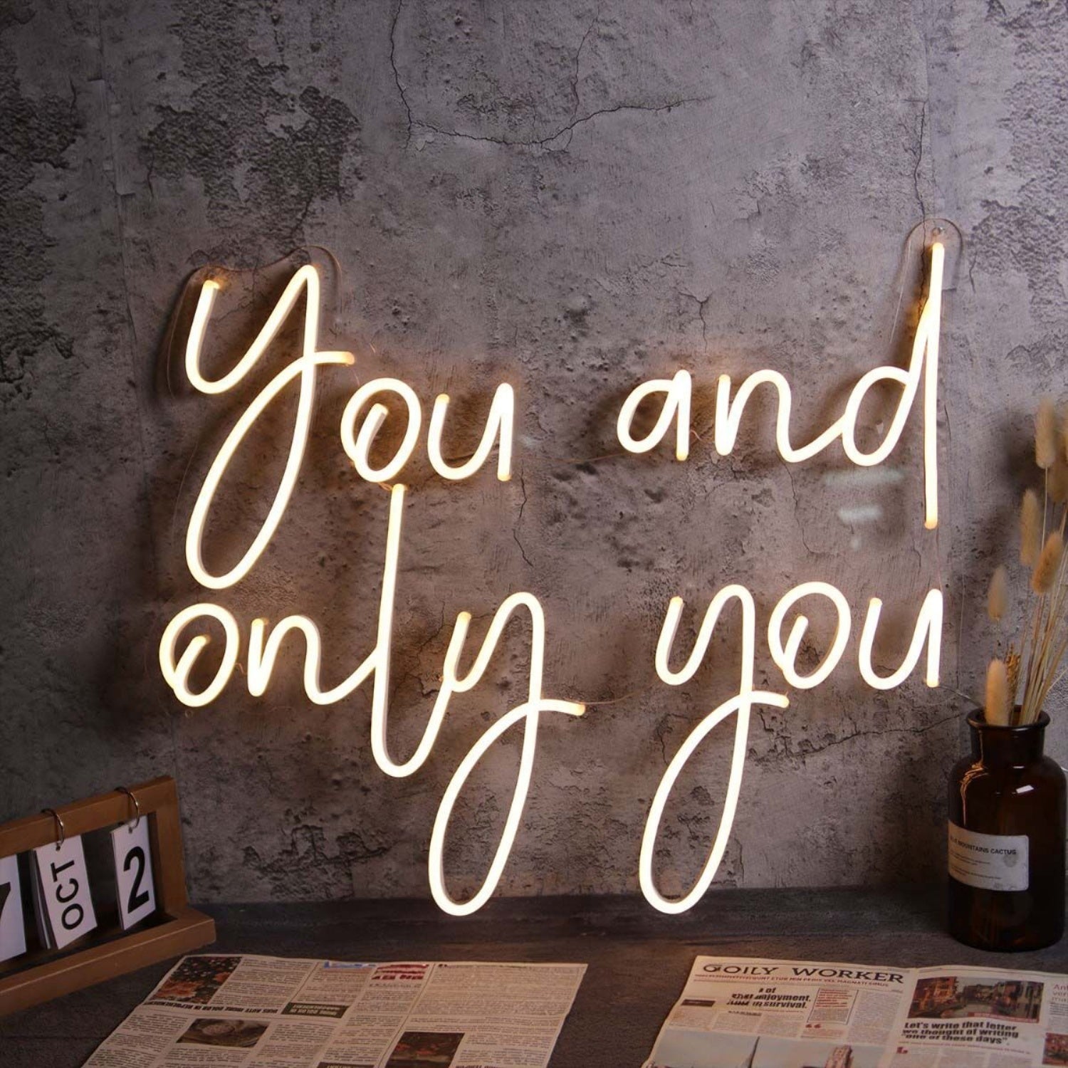 You And Only You Led Neon Sign - Shineneon