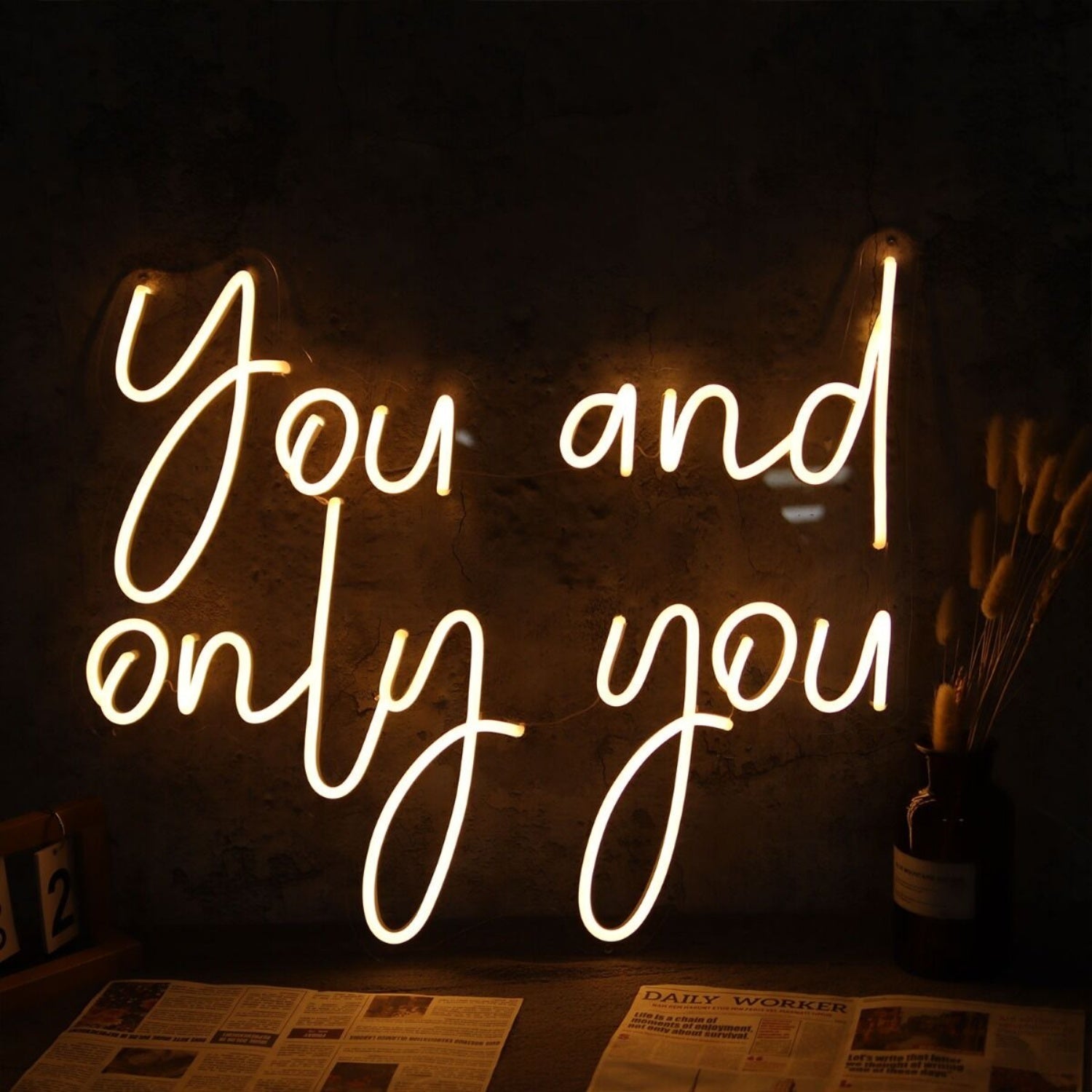 You And Only You Led Neon Sign - Shineneon