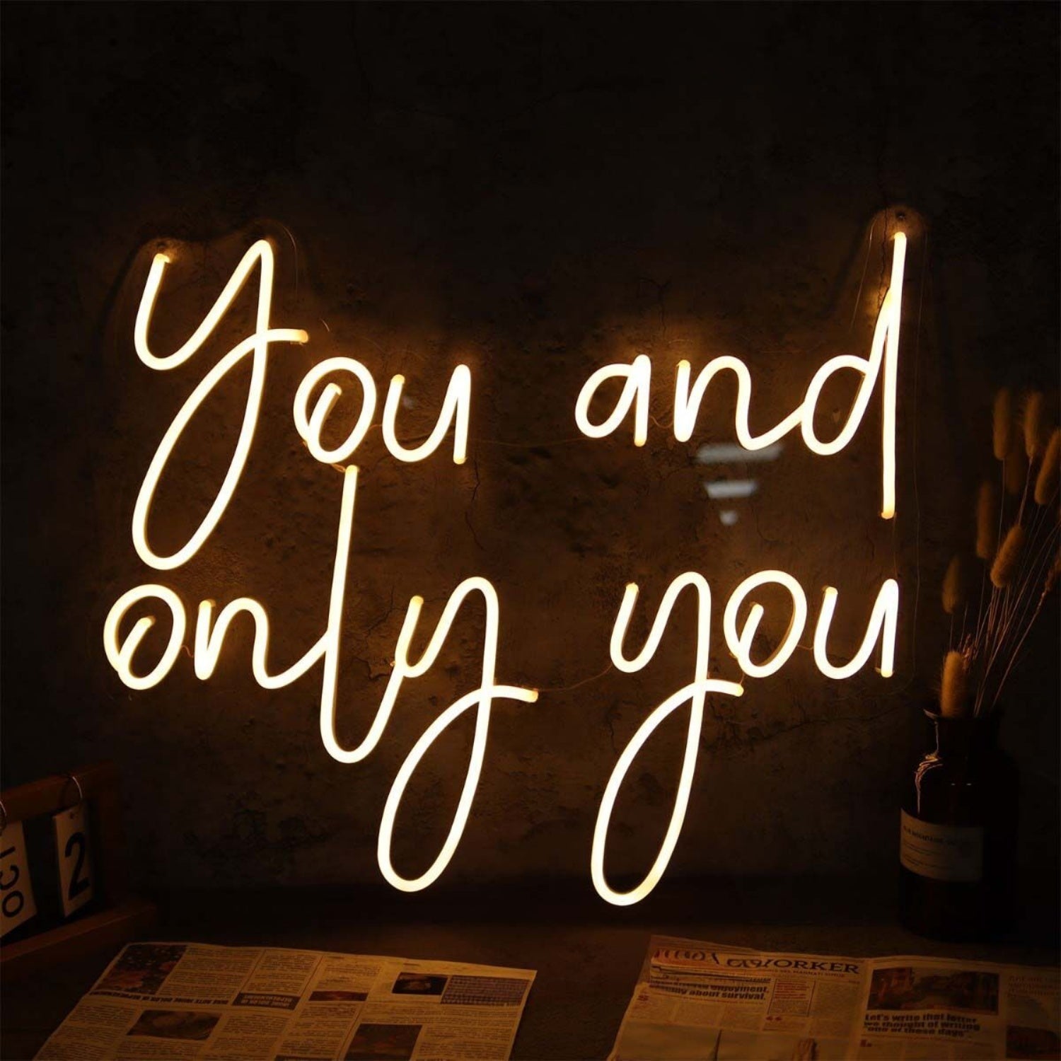 You And Only You Led Neon Sign - Shineneon