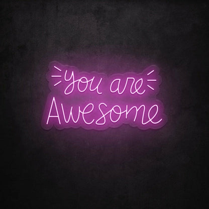 You Are Awesome Led Neon Sign | Shineneon
