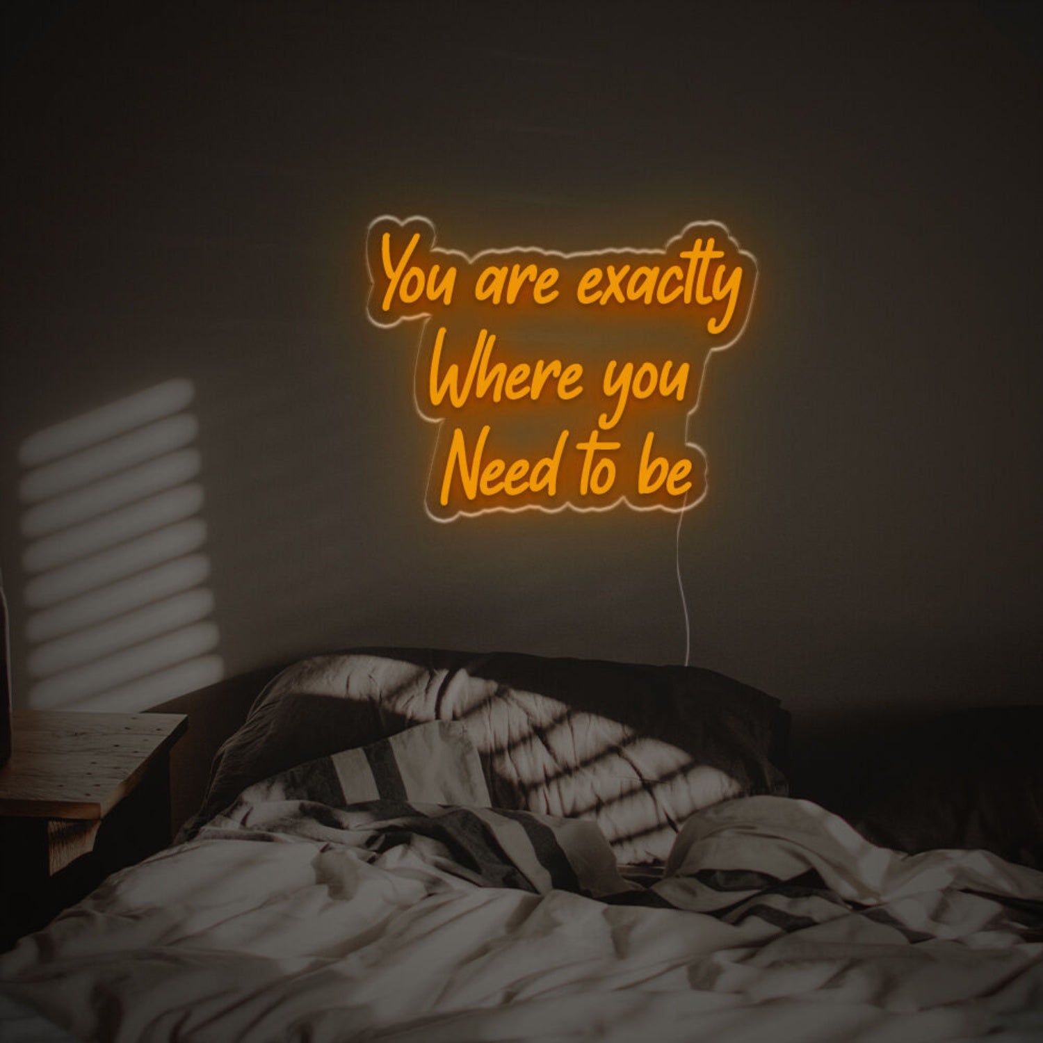 You Are Excatly You Need To Be Led Neon Sign | Shineneon