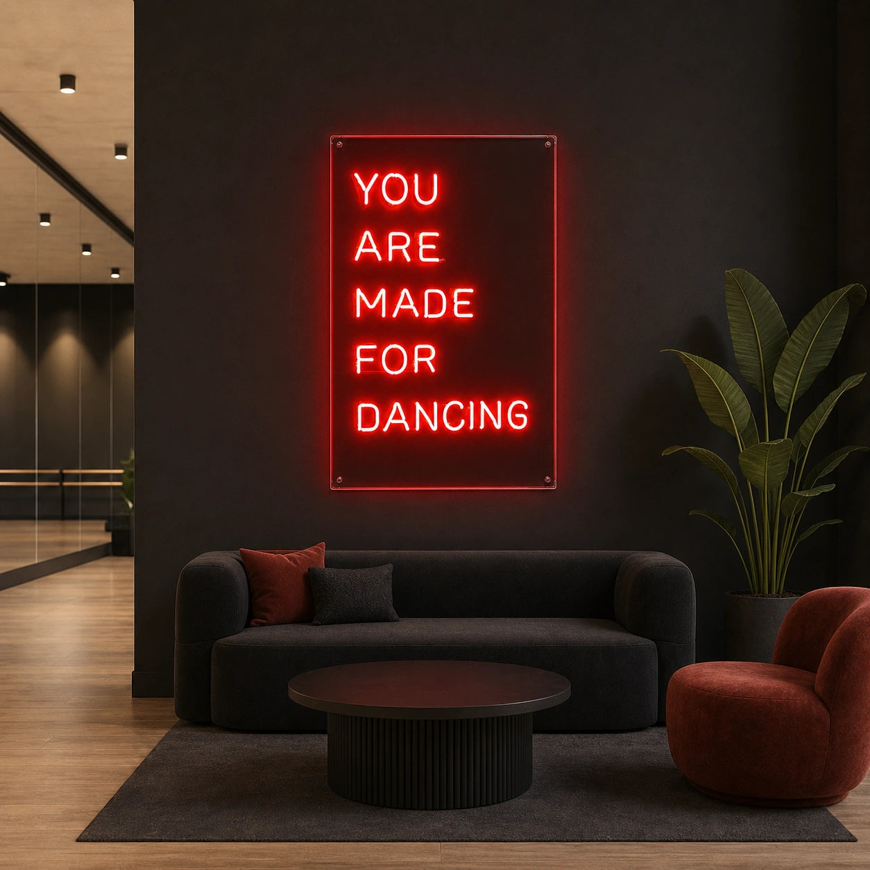 You Are Made For Dancing LED Neon Sign size image