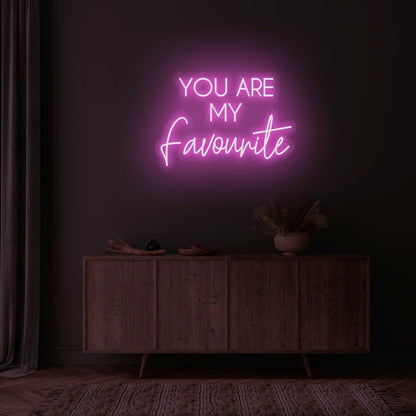 You Are My Favorite Led Neon Sign | Shineneon