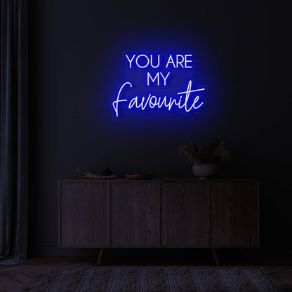 You Are My Favorite Led Neon Sign | Shineneon