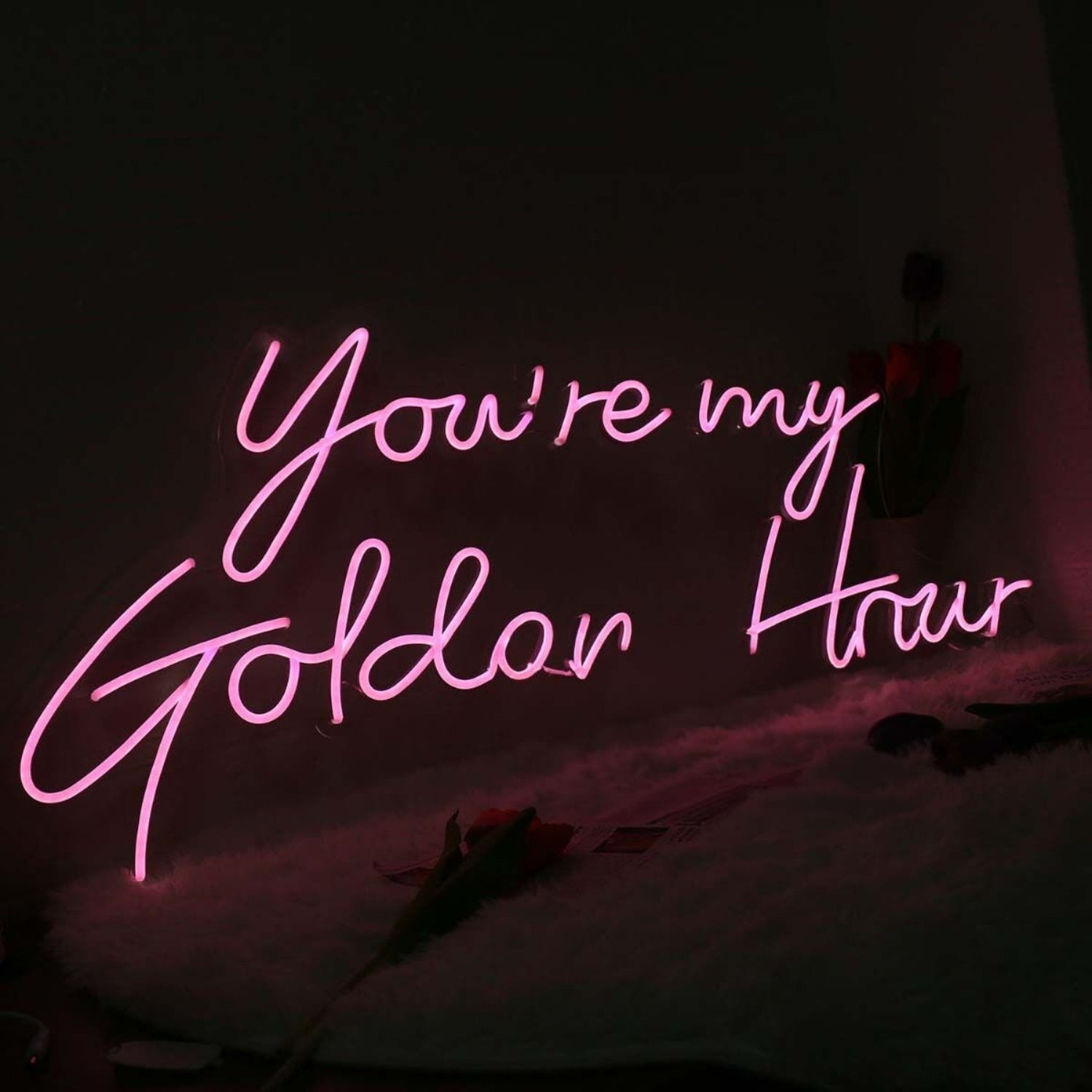 You Are My Golden Hour Pink Neon Sign | Shineneon