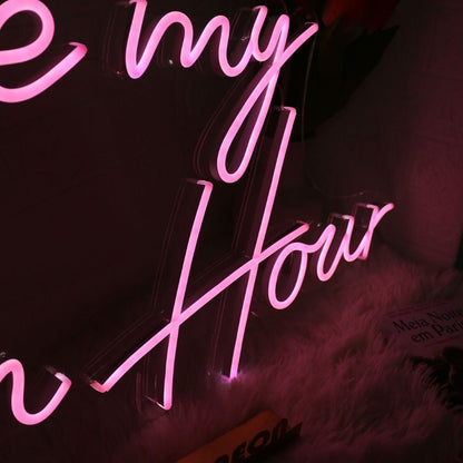 You Are My Golden Hour Pink Neon Sign | Shineneon