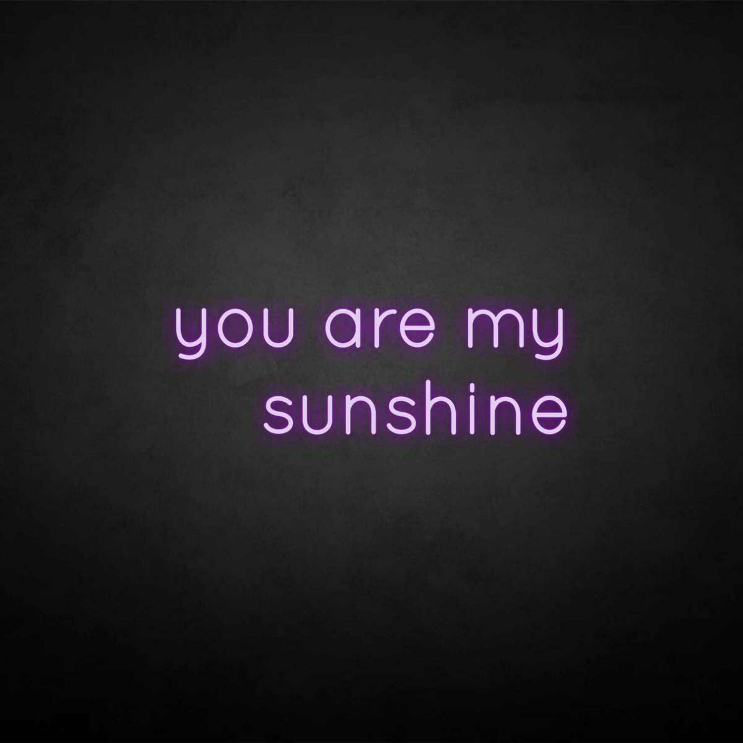 You Are My Sunshine Neon Sign | Shineneon