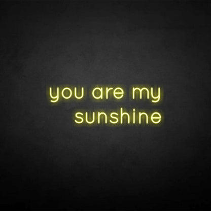 You Are My Sunshine Neon Sign | Shineneon