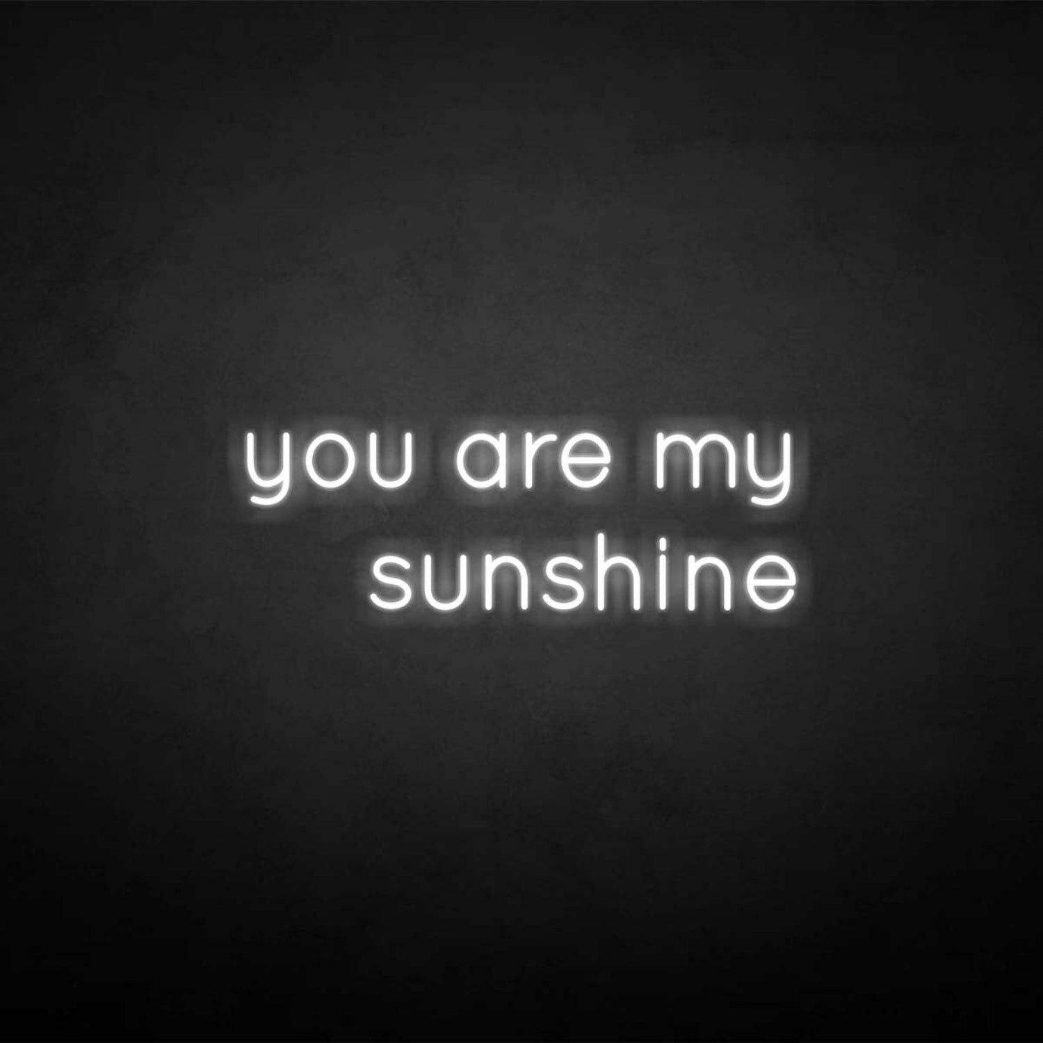 You Are My Sunshine Neon Sign | Shineneon