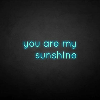 You Are My Sunshine Neon Sign | Shineneon